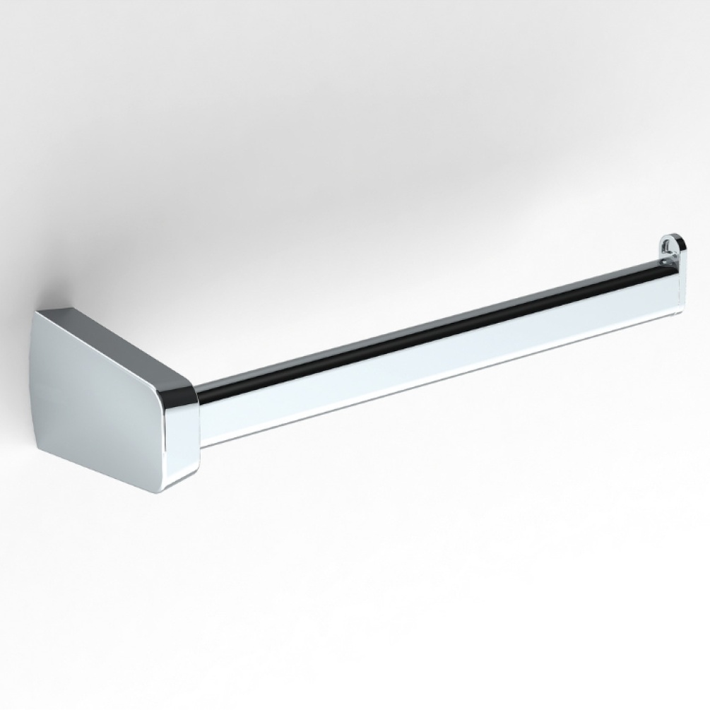 Close up product image of the Origins Living S6 Chrome Open Towel Bar